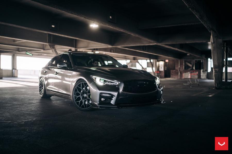  Infiniti Q50S on Vossen Wheels (HF-2) 2018 года  (фото 35 из 45)